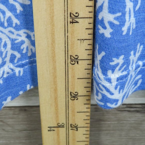 Casey Key* Women's 3/4 Sleeve V-Neck Curved Hem Sequin Pullover Blouse~ Size PXL - Picture 9 of 11